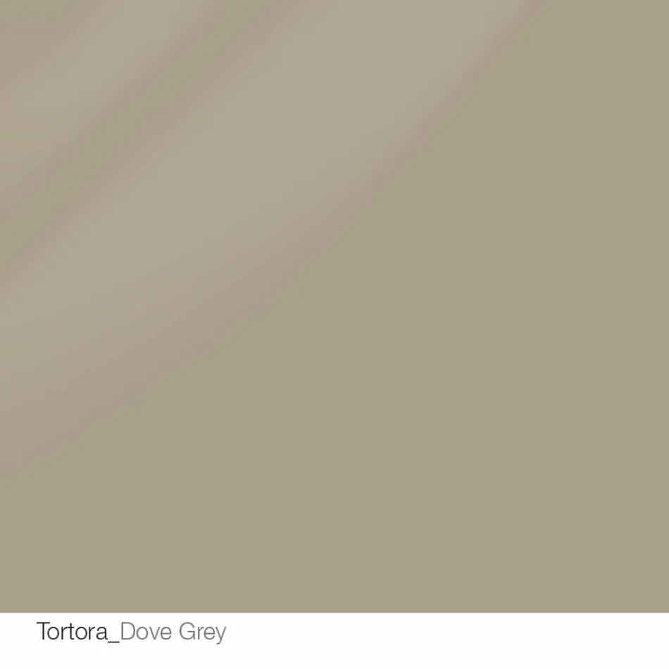 Mesa redonda de diseño d.120 con tapa de cristal fabricada en Italia Cristal viadurini