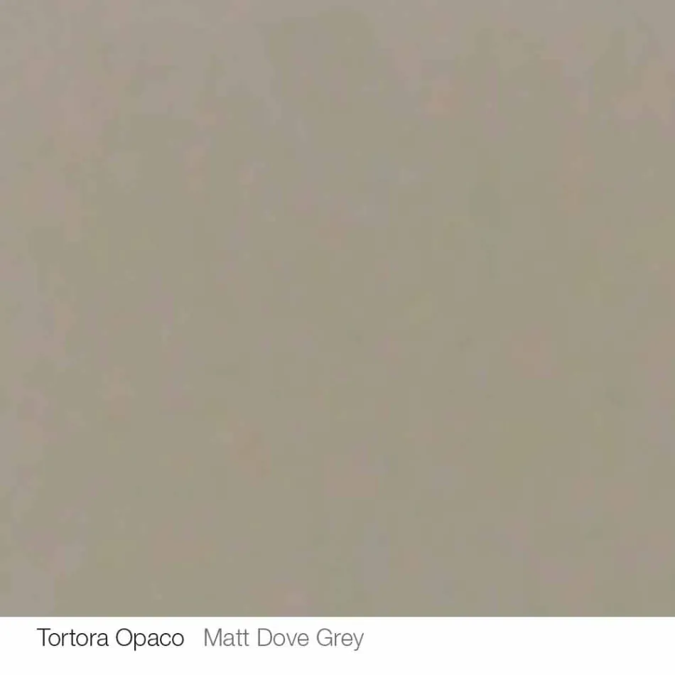 Mesa redonda de diseño d.160 con tapa de cristal fabricada en Italia Cristal viadurini