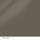 Mesa redonda de diseño d.160 con tapa de cristal fabricada en Italia Cristal viadurini