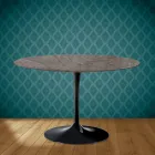 Mesa Tulip Eero Saarinen H 73 en Cerámica Kira Made in Italy - Escarlata viadurini