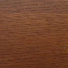 Eero Saarinen Mesa Tulip H 73 Redonda en Roble Teñido Nogal Oscuro Made in Italy - Escarlata viadurini