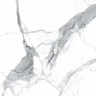 Mesa Tulip Eero Saarinen H 73 Redonda en Statuario Altissimo Made in Italy - Escarlata viadurini