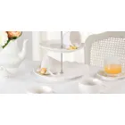 Tazas de té en porcelana blanca decoradas con 6 piezas de diseño en mal estado - Rafiki viadurini