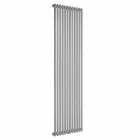 Radiador de pared vertical en acero de diseño moderno 1017 Watt - Zigolo viadurini