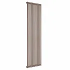 Radiador de pared vertical en acero de diseño moderno 1017 Watt - Zigolo viadurini