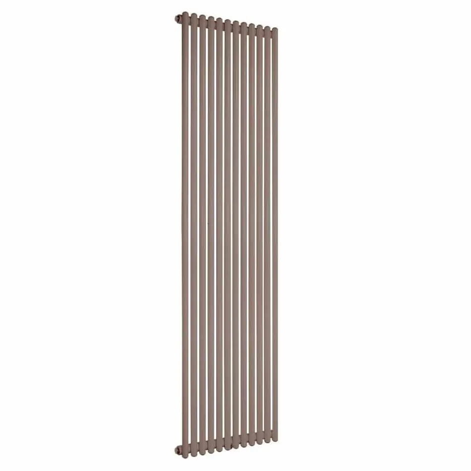 Radiador de pared vertical en acero de diseño moderno 1017 Watt - Zigolo viadurini