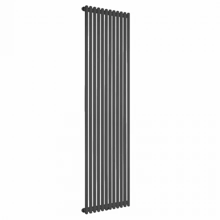 Radiador de pared vertical en acero de diseño moderno 1017 Watt - Zigolo viadurini