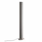 Radiador eléctrico de suelo con diseño de LED simple o doble a 500 W - Stilus viadurini