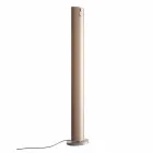 Radiador eléctrico de suelo con diseño de LED simple o doble a 500 W - Stilus viadurini