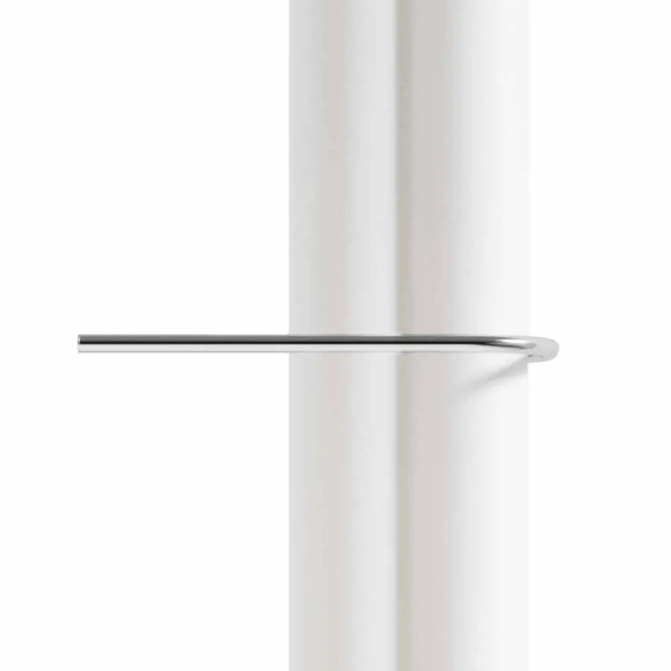 Radiador de baño de diseño vertical Suelo eléctrico 450 Watt - Ottolungo viadurini