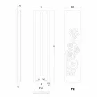 TERMOARREDO baño eléctrico fabricado en Italia por el nuevo vestido Scirocco H viadurini