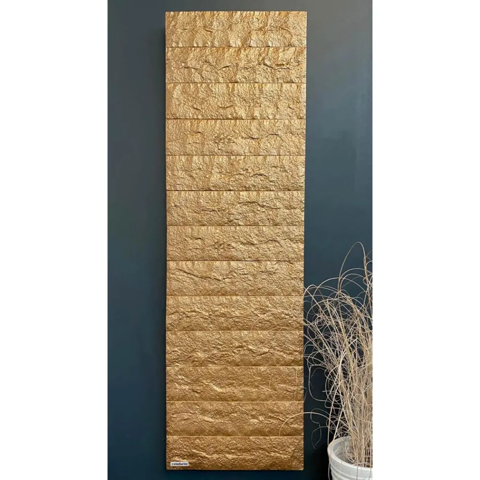 Radiador decorativo con sistema hidráulico en polvo de mármol italiano - Terraa viadurini