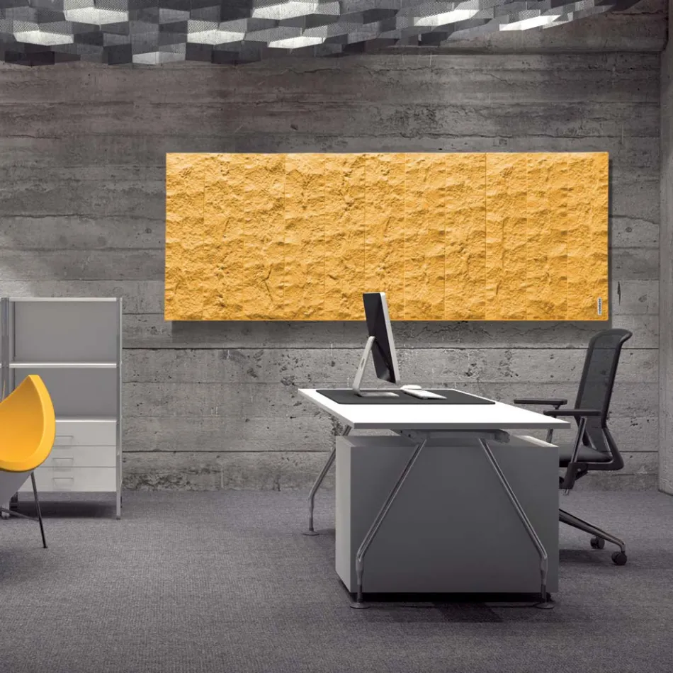 Radiador decorativo con sistema hidráulico en polvo de mármol italiano - Terraa viadurini