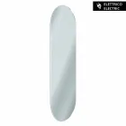 Radiador de diseño eléctrico hecho de vidrio templado Brian, hecho en Italia. viadurini