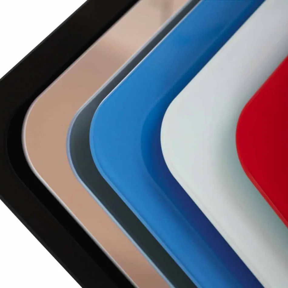 Radiador de diseño eléctrico hecho de vidrio templado Brian, hecho en Italia. viadurini