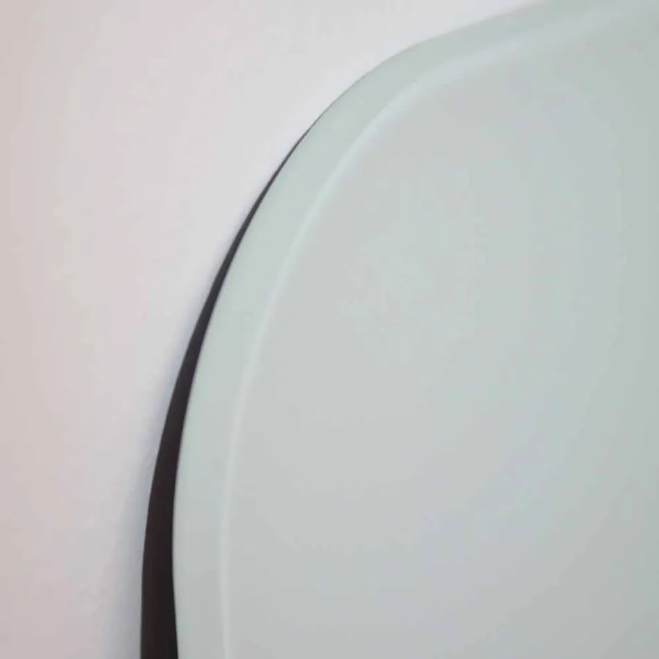 Radiador de diseño eléctrico hecho de vidrio templado Brian, hecho en Italia. viadurini