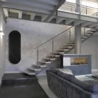 Radiador de diseño eléctrico hecho de vidrio templado Brian, hecho en Italia. viadurini