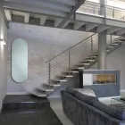 Radiador de diseño eléctrico hecho de vidrio templado Brian, hecho en Italia. viadurini