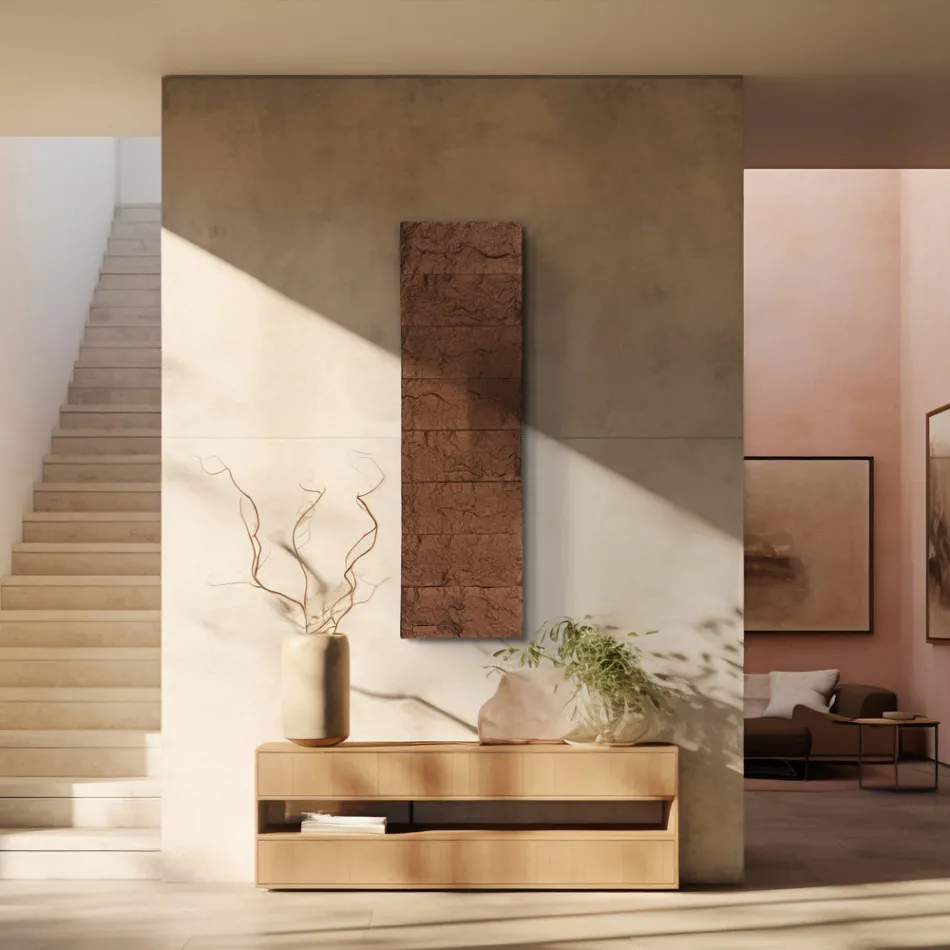 Brillo - Radiador hidráulico de mármol de diseño con fragancia. Fabricado en Italia. viadurini