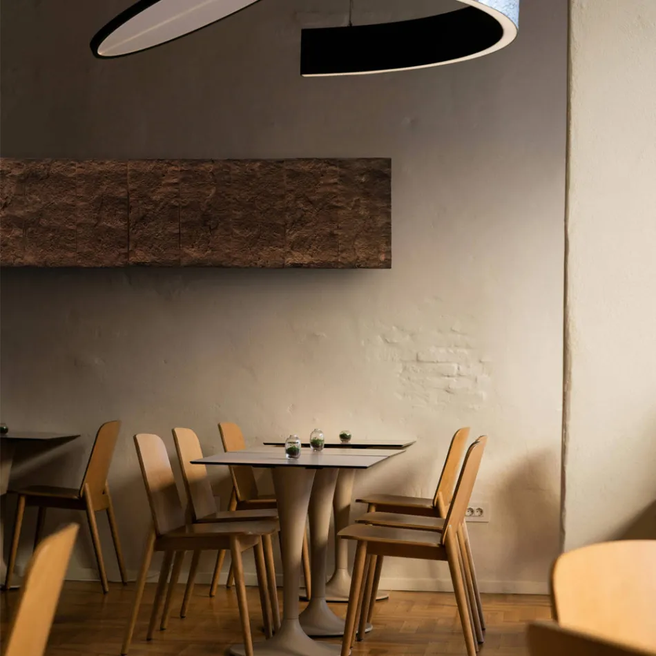 Brillo - Radiador hidráulico de mármol de diseño con fragancia. Fabricado en Italia. viadurini