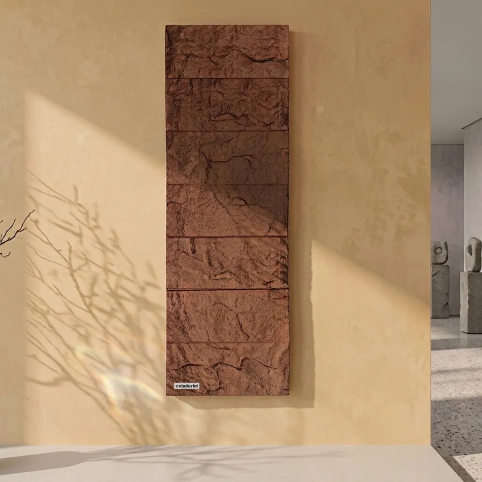 Brillo - Radiador hidráulico de mármol de diseño con fragancia. Fabricado en Italia. viadurini