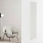 Radiador de pared eléctrico de diseño en aluminio moderno 1000 W - 100 líneas viadurini