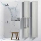 Radiador de pared eléctrico de diseño en aluminio moderno 1000 W - 100 líneas viadurini