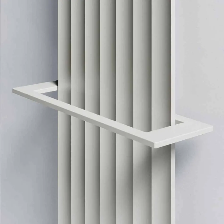 Radiador de pared eléctrico de diseño en aluminio moderno 1000 W - 100 líneas viadurini