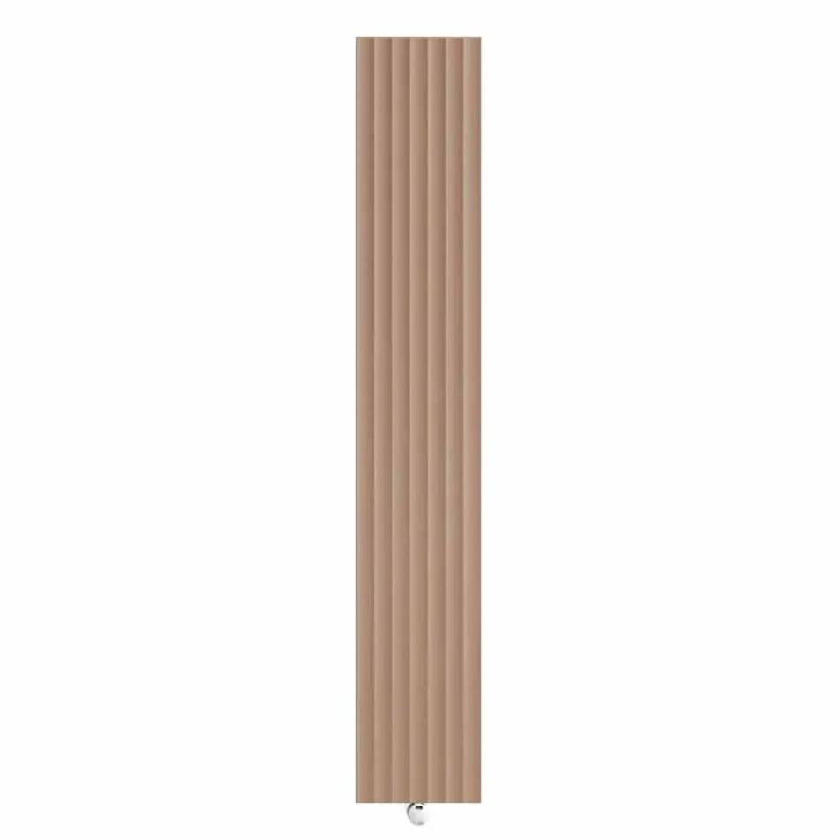 Radiador de pared eléctrico de diseño en aluminio moderno 1000 W - 100 líneas viadurini