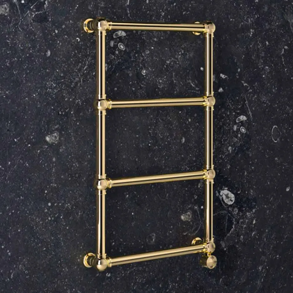 Radiador eléctrico modular en latón cromado o dorado de 200 W - Caesar viadurini