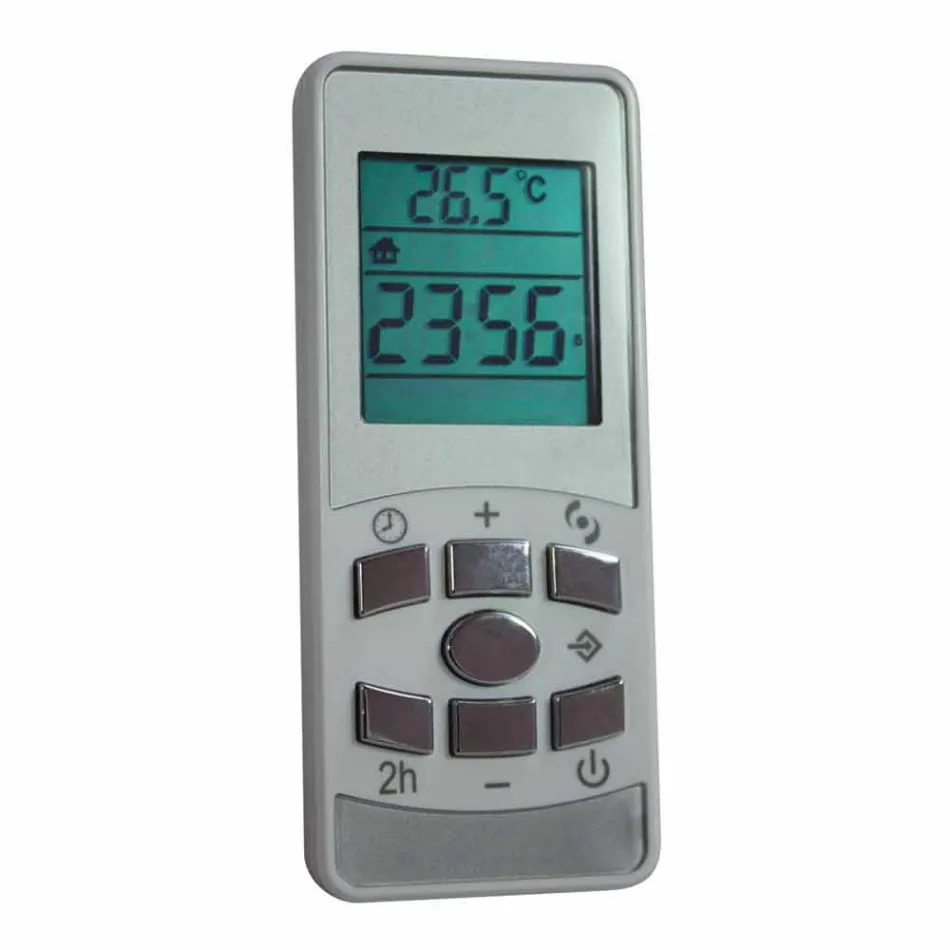 Barry radiador eléctrico de pared de vidrio templado viadurini