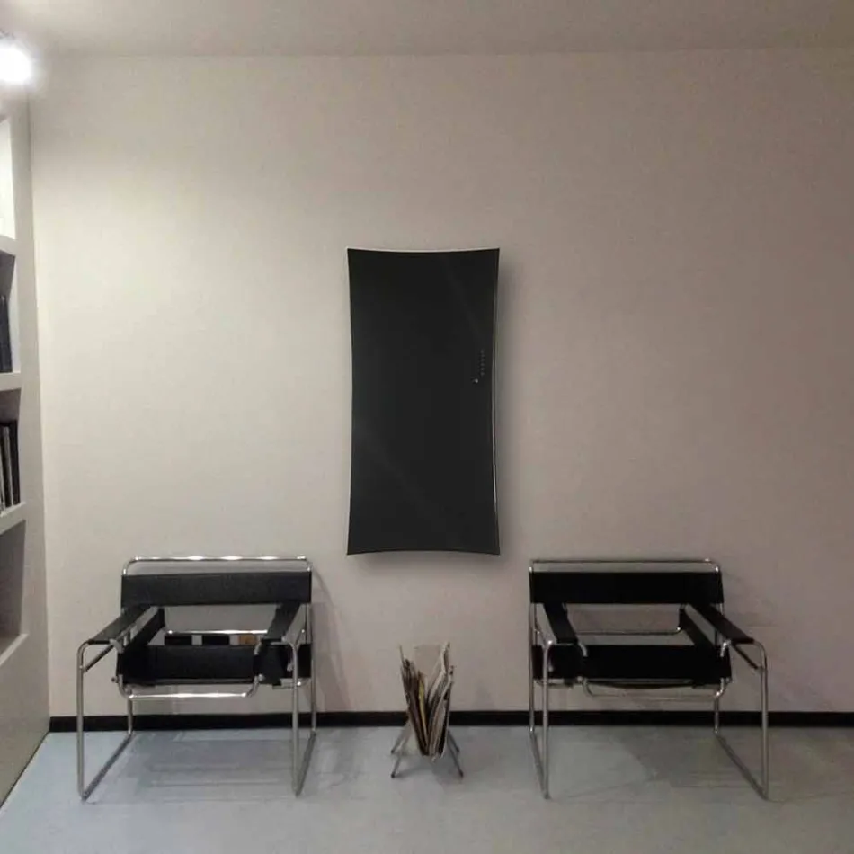 Barry radiador eléctrico de pared de vidrio templado viadurini