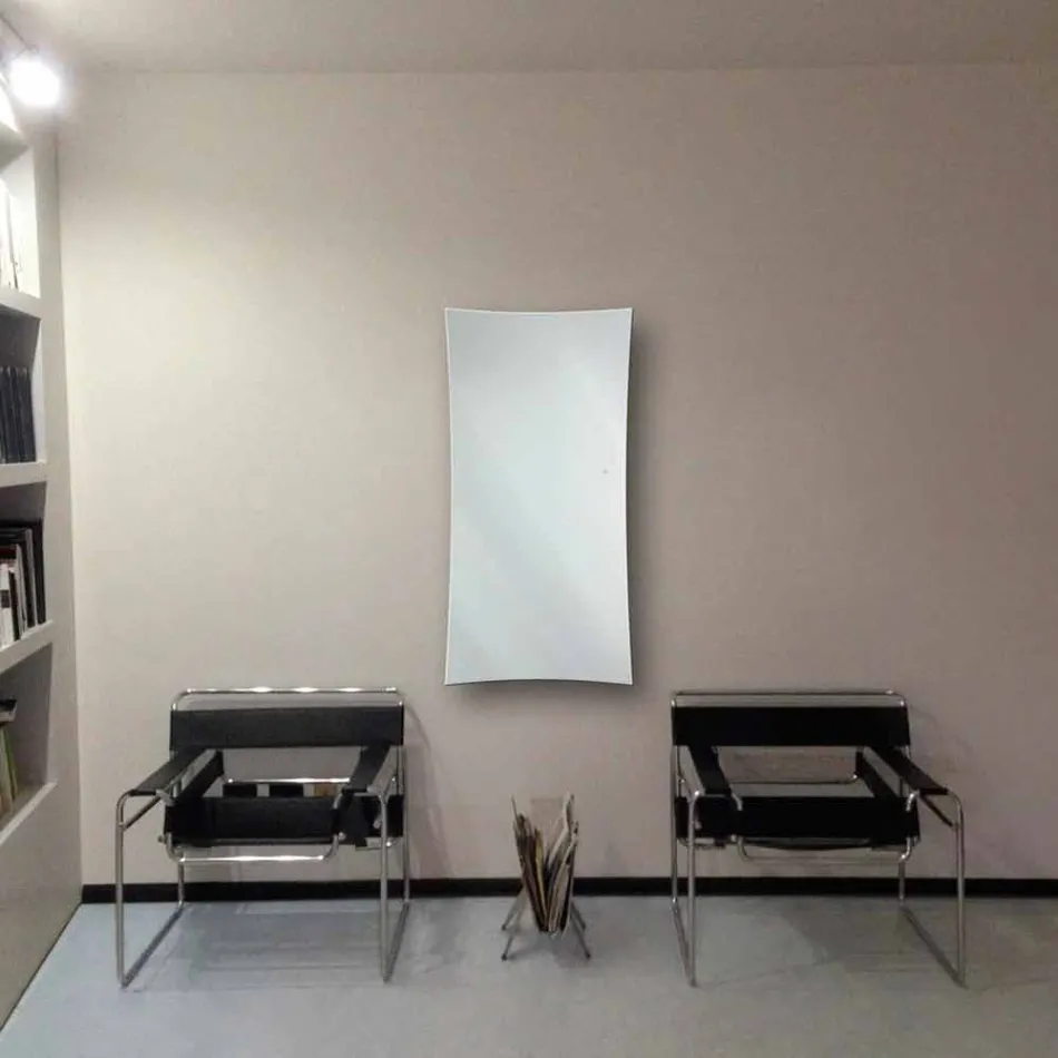 Barry radiador eléctrico de pared de vidrio templado viadurini