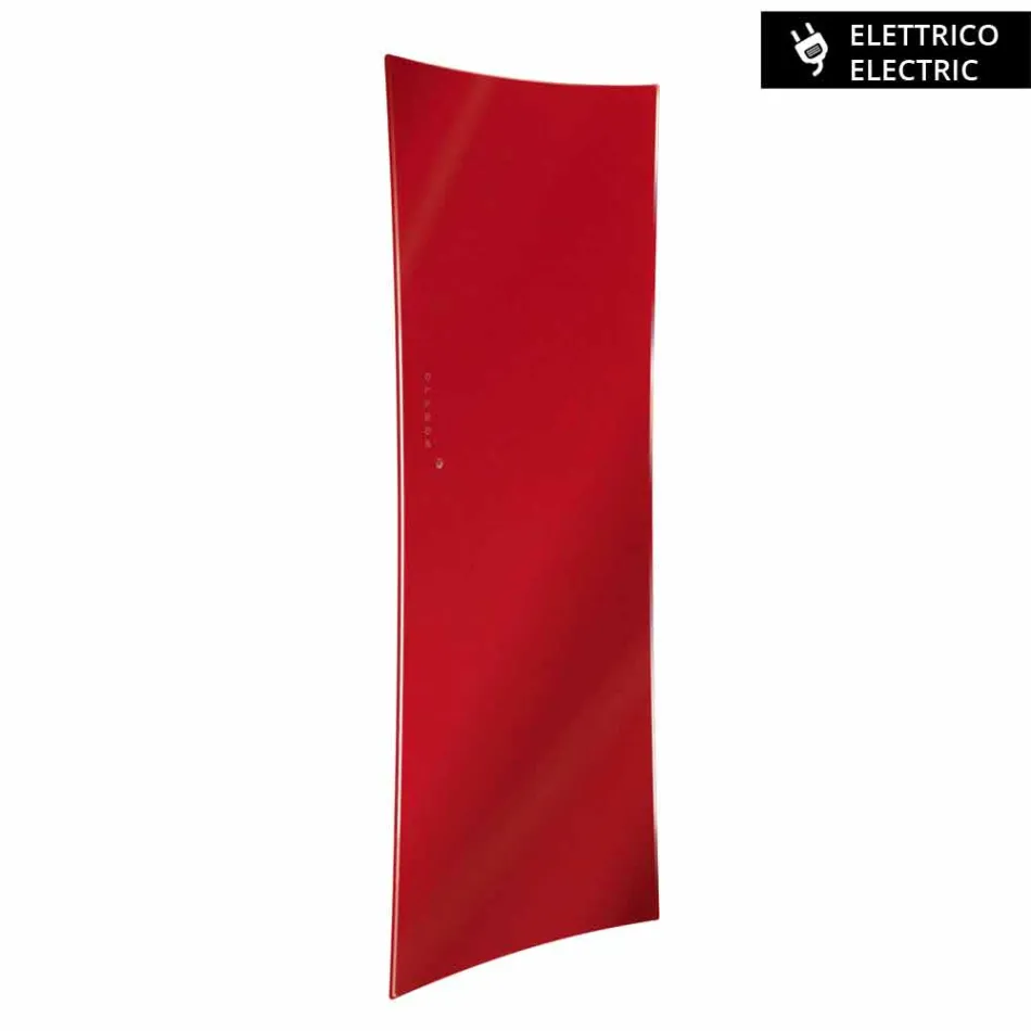 Barry radiador eléctrico de pared de vidrio templado viadurini