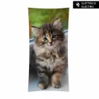 Radiador eléctrico de diseño con cristal templado Barry photo viadurini