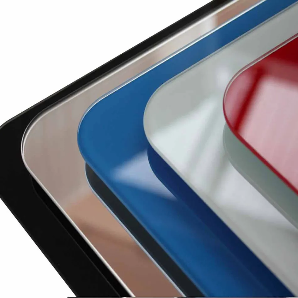 Radiador de diseño eléctrico en vidrio templado Jonny. viadurini