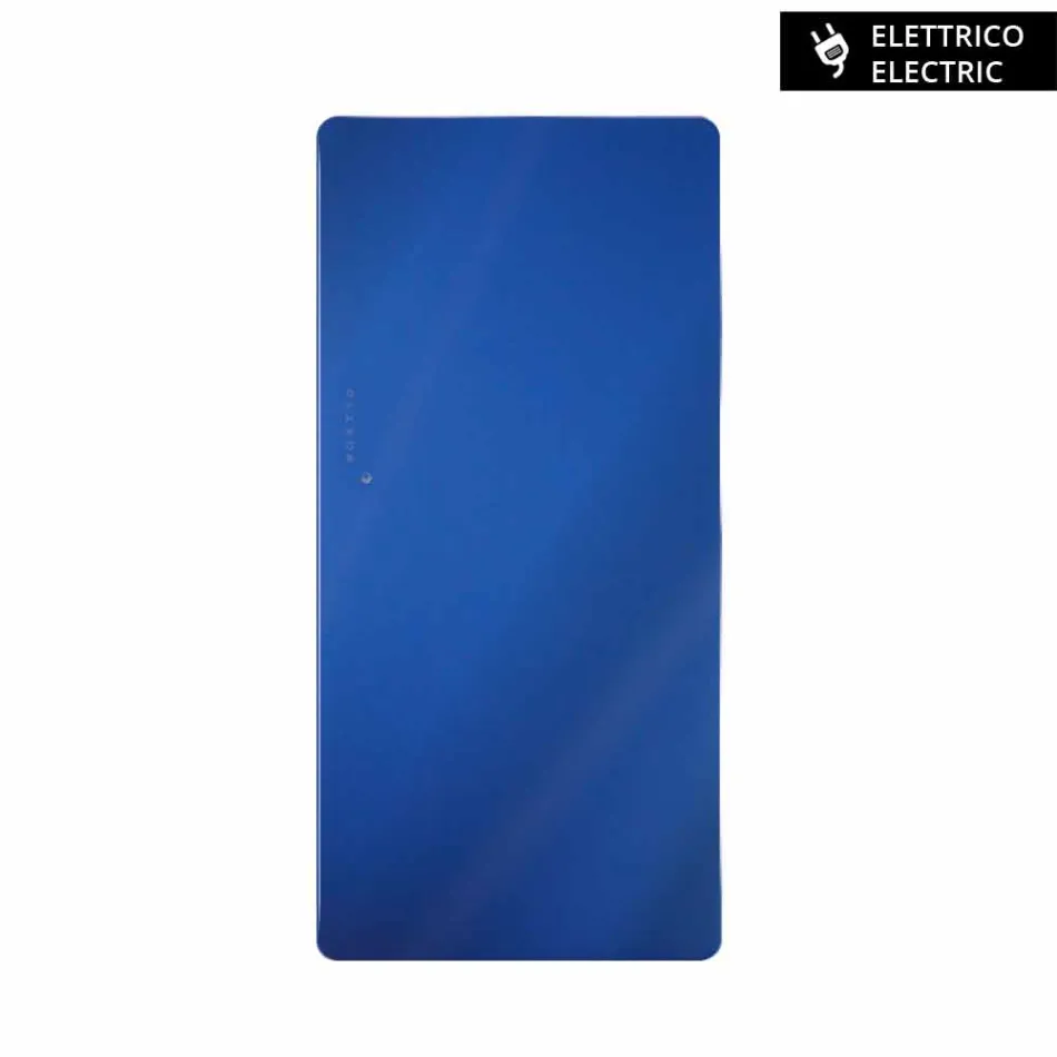 Radiador de diseño eléctrico en vidrio templado Jonny. viadurini