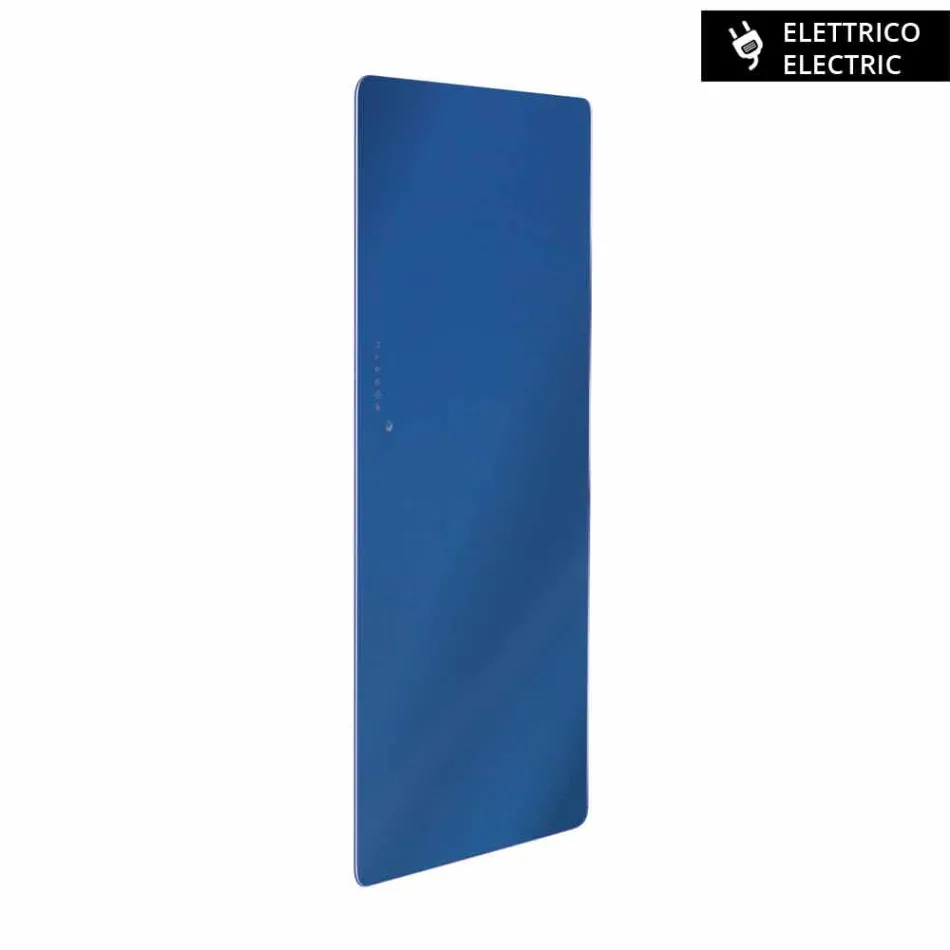 Radiador de diseño eléctrico en vidrio templado Jonny. viadurini