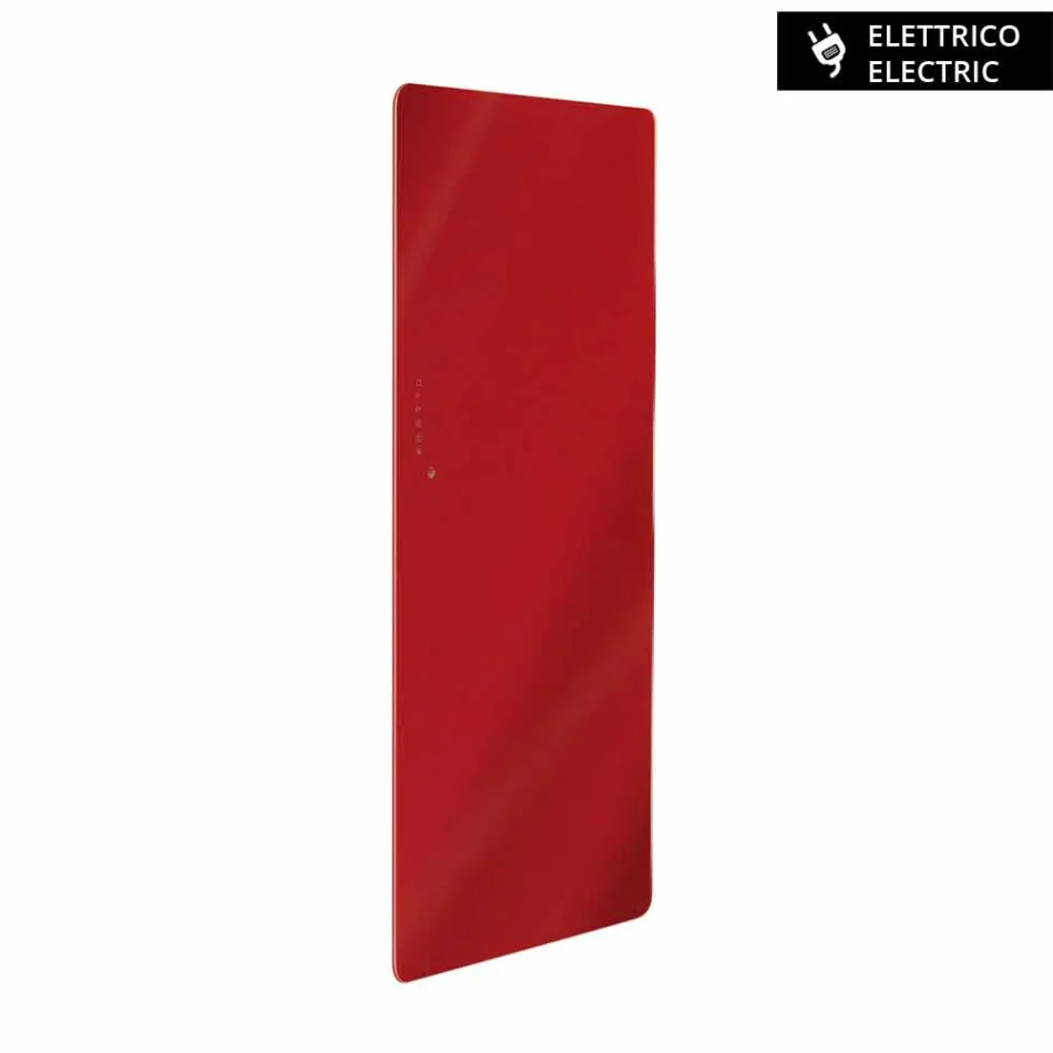 Radiador de diseño eléctrico en vidrio templado Jonny. viadurini