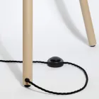 Radiador eléctrico de acero independiente con interruptor de pie - Tree viadurini