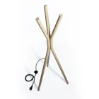 Radiador eléctrico de acero independiente con interruptor de pie - Tree viadurini