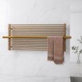 Radiador eléctrico de acero al carbono color beige fabricado en Italia - Solaris