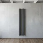Radiador eléctrico de acero al carbono con dos acabados, fabricado en Italia - Ember viadurini