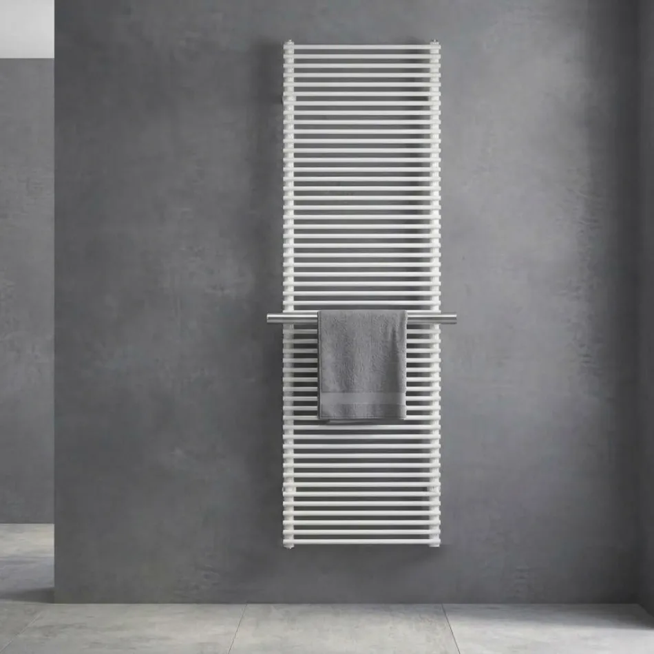 Radiador eléctrico de acero en varios tamaños fabricado en Italia - Brace viadurini