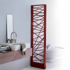 radiadores eléctricos en acero, estilo metropolitano Mikado Scirocco H viadurini