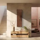 Radiador eléctrico de mármol Brillo con fragancia, fabricado en Italia. viadurini