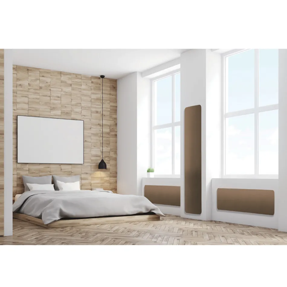 Radiador eléctrico en polvo de mármol italiano hasta 1000 Watt - Stilee viadurini