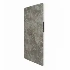 Radiador eléctrico de vidrio templado con acabado de piedra Jonny viadurini