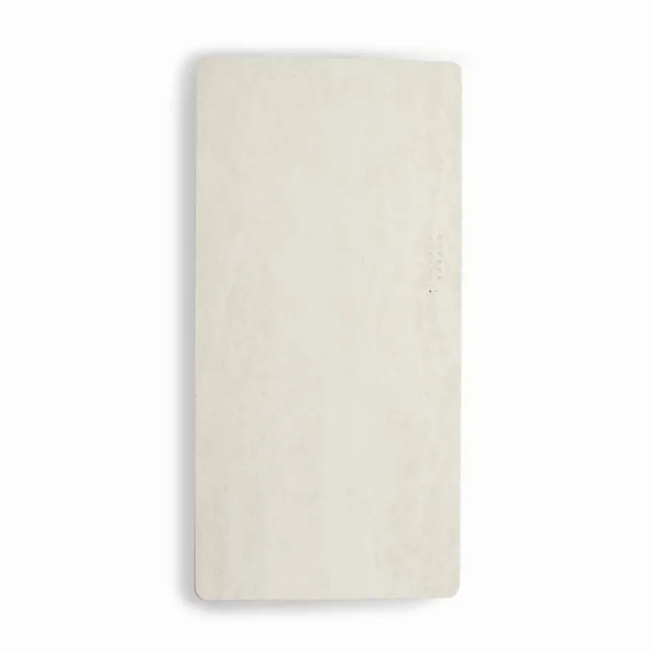 Radiador eléctrico de vidrio templado con acabado de piedra Jonny viadurini