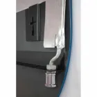 Radiador eléctrico de vidrio templado con acabado de piedra Jonny viadurini